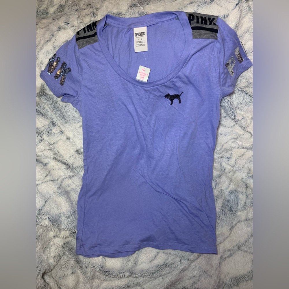 Victoria secret pink bling t shirt